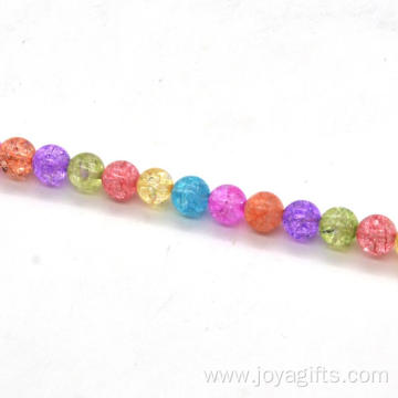 8mm Colorful Natural Crystal Crack Beads for Accessories and Adornment from China Wholesaler